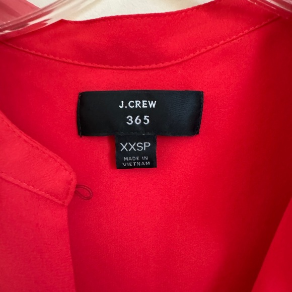 J.Crew Drapey Cap-Sleeve Top - XXSP - Picture 3 of 5